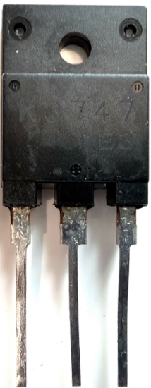 Picture of K3747, 2SK3747, 1500V 2A, High Speed Switching N Channel Power MOSFET